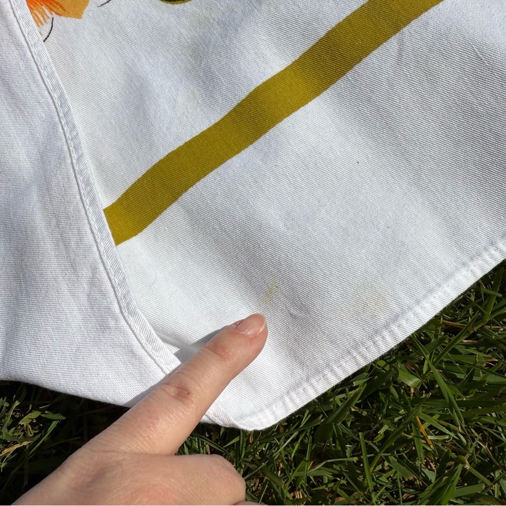 Floral Tablecloth with Orange Roses‎ - Picture 6 of 7